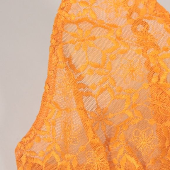 Free People Yellow Lace Bralette - Picture 2 of 6